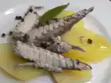 Ricetta Filetti di sgombro al lauro e tre pepe