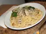 Ricetta Spaghetti sarde e bottarga di muggine
