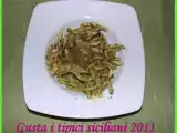 Ricetta Busiate al pesto di pistacchio di bronte arricchito