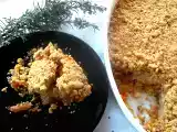 Ricetta Crumble di zucca, cavolfiore e verza