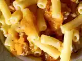Ricetta Maccheroni con ragù di zucca e salsiccia