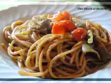 Ricetta Spaghetti integrali con carciofi e pomodorini freschi