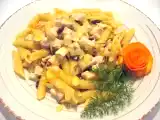 Ricetta Penne con pesce spada, mandorle e finocchietto