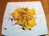 Ricetta Ravioli con zucca al tartufo nero estivo!