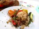 Ricetta Crumble primavera - verdure golose alle mandorle