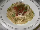 Ricetta Linguine alla crema di melanzane e pomodori secchi