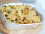 Ricetta Lasagna con fonduta di formaggi e crema di zucca