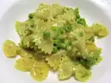 Ricetta Farfalle piselli e zafferano