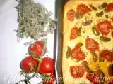Ricetta Focaccia pomodorini e olive