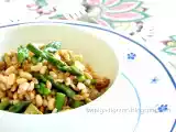 Ricetta Insalata di farro, asparagi e fagiolina del lago trasimeno