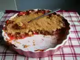 Ricetta Crumble alle prugne rosse