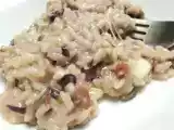 Ricetta Risotto con radicchio di chioggia, prosciutto crudo e scamorza