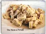 Ricetta Pasta corta alla crema di champignon
