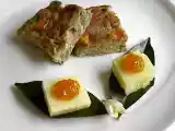 Ricetta Frittata di cardi con formaggio e salsa di clementine