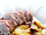 Ricetta Filetto di maiale con pancetta e mele