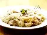 Ricetta Risotto integrale allo speck e caprino