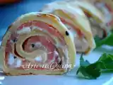 Ricetta Rotolini di crepes salmone e ricotta
