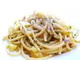 Ricetta Spaghetti al pesto di agrumi