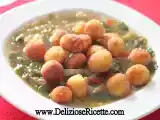 Ricetta Scarola in brodo con polpettine di pane
