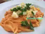 Ricetta Trofie al pesto di peperoni