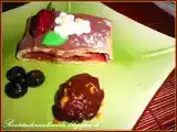 Ricetta Strudel di fragole con ganache al cioccolato profumato all'arancia