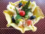 Ricetta Cestini di insalata di riso