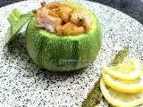 Ricetta Zucchine tonde ripiene di tonno rosso