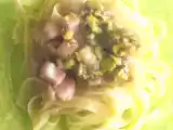 Ricetta Fettuccine alle zucchine, pancetta e pesto di pistacchi