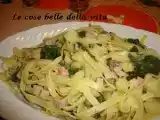 Ricetta Tagliatelle con bieta prosciutto e patate