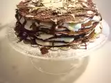 Ricetta Torta di crepes al cacao con crema diplomatica, la golosissima ricetta senza glutine