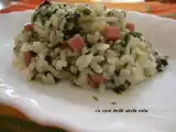 Ricetta Risotto con bieta, erbette e prosciutto