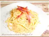 Ricetta Spaghetti alla crema di zucca e speck