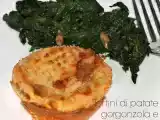 Ricetta Tortini di patate con prosciutto e gorgonzola.