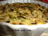 Ricetta Tortino di patate e funghi al forno con mozzarella: ricetta facile e gustosa