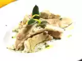 Ricetta Pesce nocciolino o spinarolo in insalata al profumo di salvia e limone