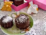 Ricetta Pasticcini di torta cioccolatino al cocco