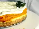 Ricetta Cheesecake alla zucca: cremosa, speziata e con base croccante