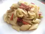Ricetta Carbonara con melanzana e peperone