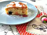 Ricetta Torta allo yogurt con pere e amarene
