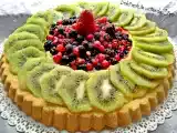 Ricetta Crostata di frutta kiwi e frutti di bosco