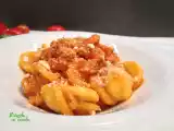 Ricetta Orecchiette al ragù di tempeh