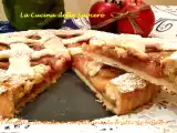 Ricetta Crostata di mele e confettura di frutti di bosco