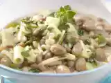 Ricetta Pasta e fagioli al pesto di erbe