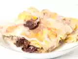 Ricetta Lasagne al radicchio e funghi