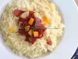 Ricetta Risotto con formaggio e chorizo