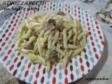 Ricetta Strozzapreti funghi e salsicce