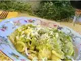 Ricetta Pasta con fave e ricotta affumicata
