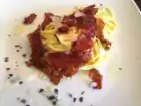 Ricetta Tagliolini al culatello di zibello d.o.p. e parmigiano