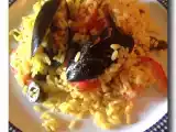 Ricetta Insalata di riso allo zafferano con cozze