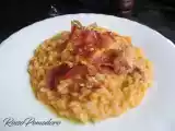 Ricetta Risotto alla zucca con speck e scamorza